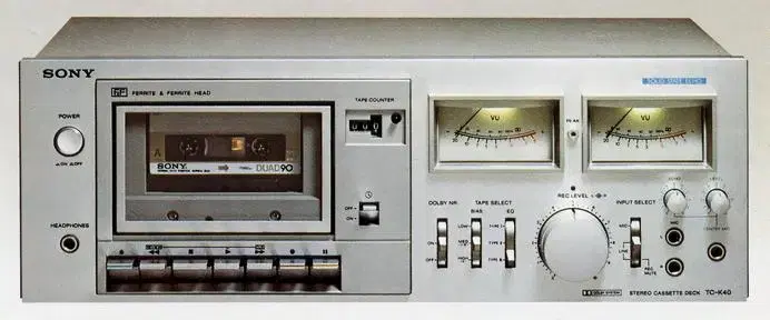 카세크데크 SONY TC-K40 (1978년)